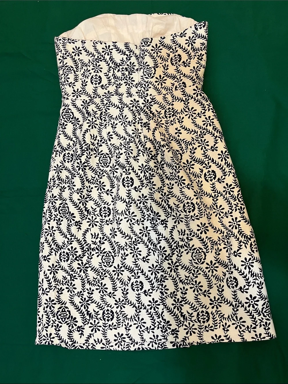 J. Crew strapless shell